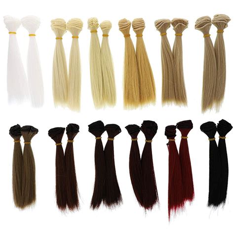 synthetic hair for crafts